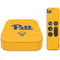 University of Pittsburgh Pitt Panthers Yellow Apple TV Skin